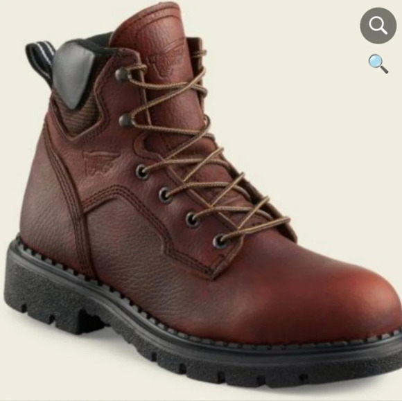 Red Wing Boots 2326 Supersole Size 9 Leather Work Utility Steel Toe Blue Collar - Picture 1 of 9